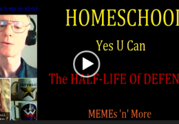 MyWhiteSHOW: HomeSchool – Yes U Can! Half-Life of Defense. Memes.